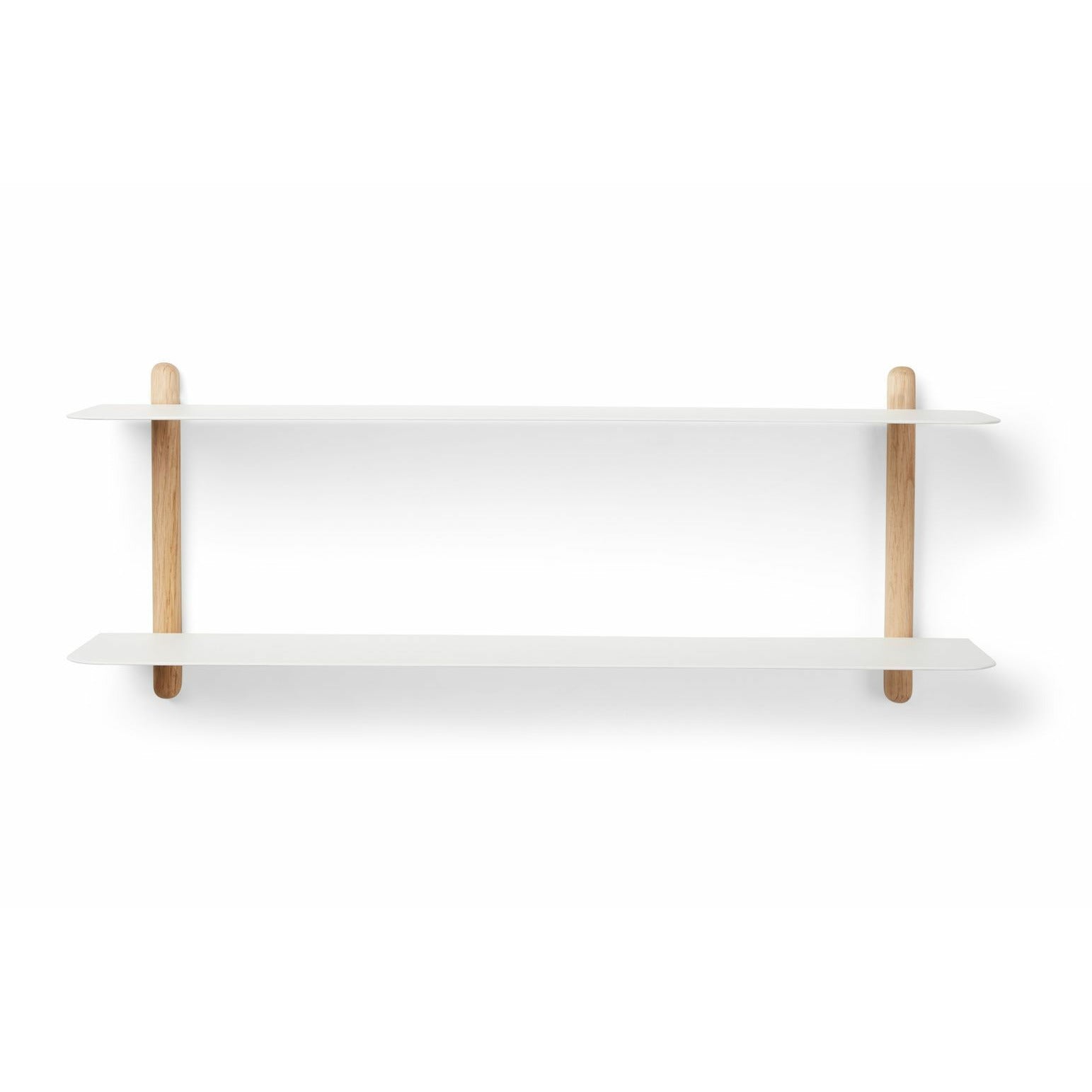 Gejst Nivo Shelf F, roble ligero/blanco