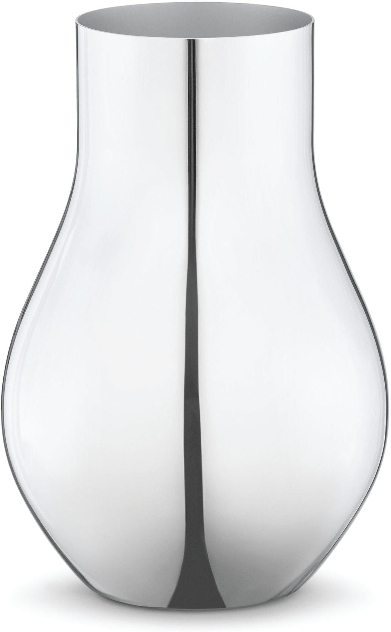 Georg Jensen Cafu Vase en acier inoxydable, 22 cm