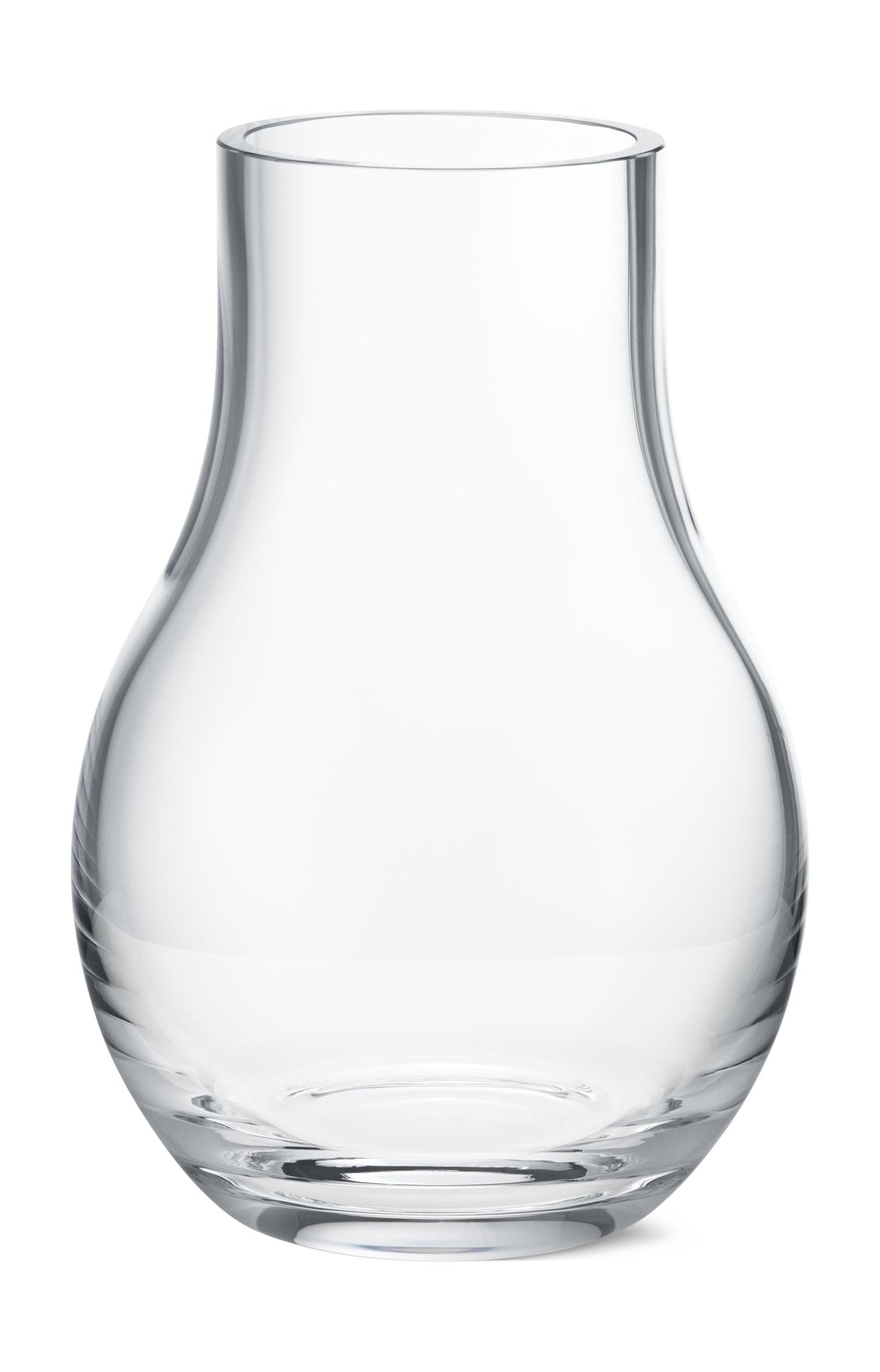 Georg Jensen CAFU花瓶玻璃清除，21.6厘米