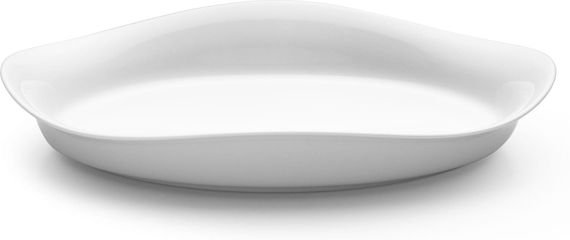 乔治·詹森眼镜蛇碗白色，36 x4 cm