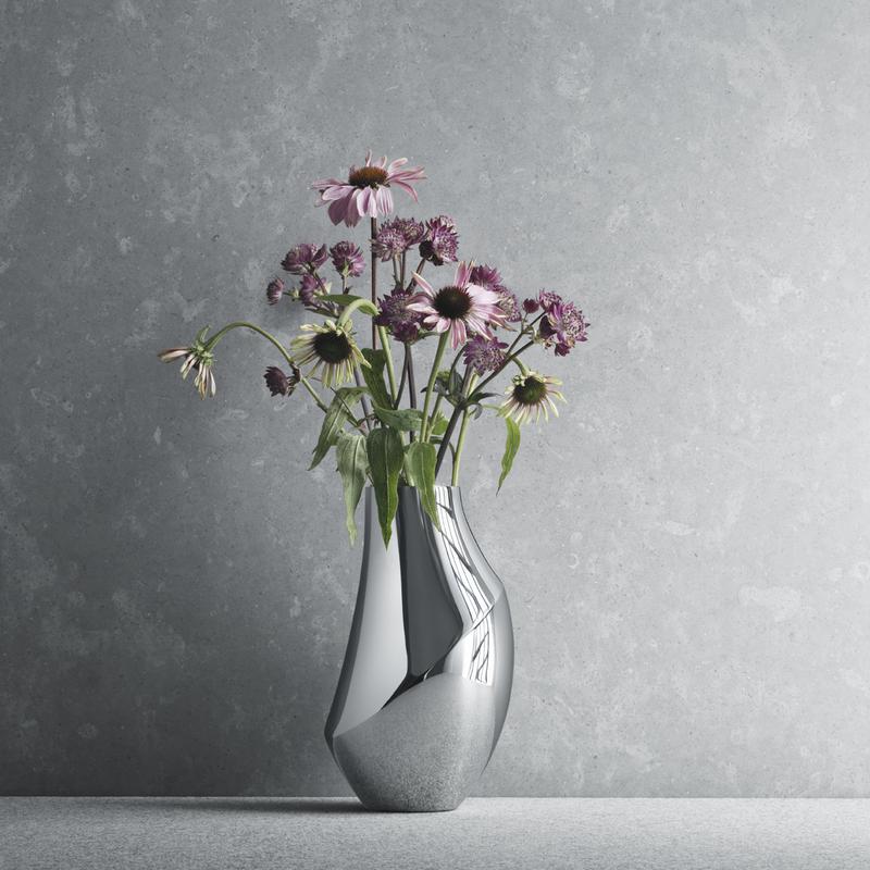 Georg Jensen Flora Vase, 50 Cm