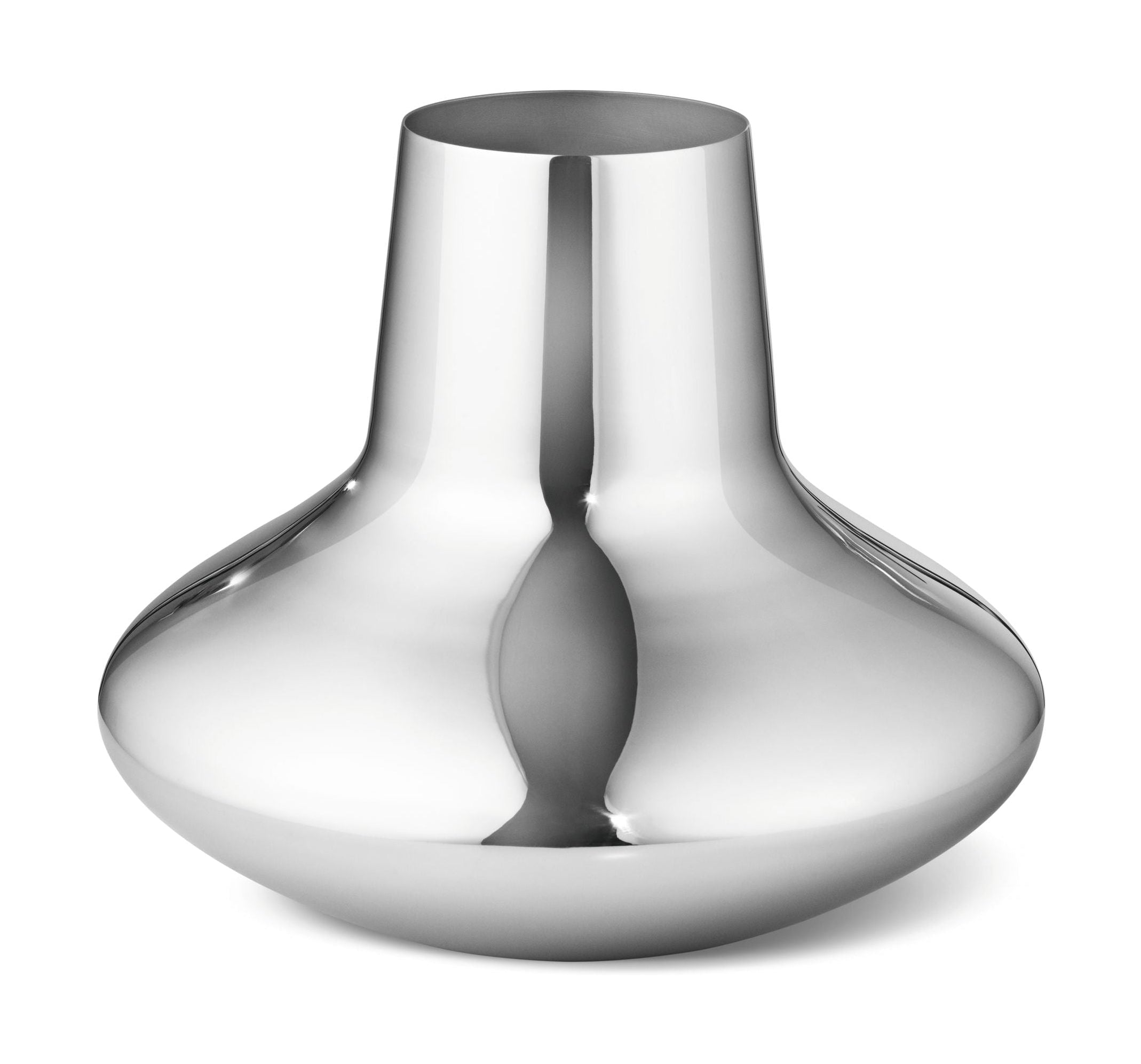 Georg Jensen Hk Vase Silver, 22.5 Cm