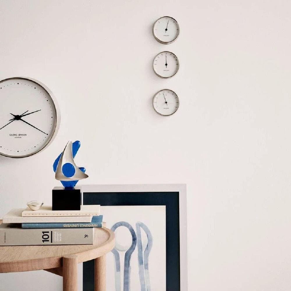 Georg Jensen Henning Koppel Wall Clock White，40厘米