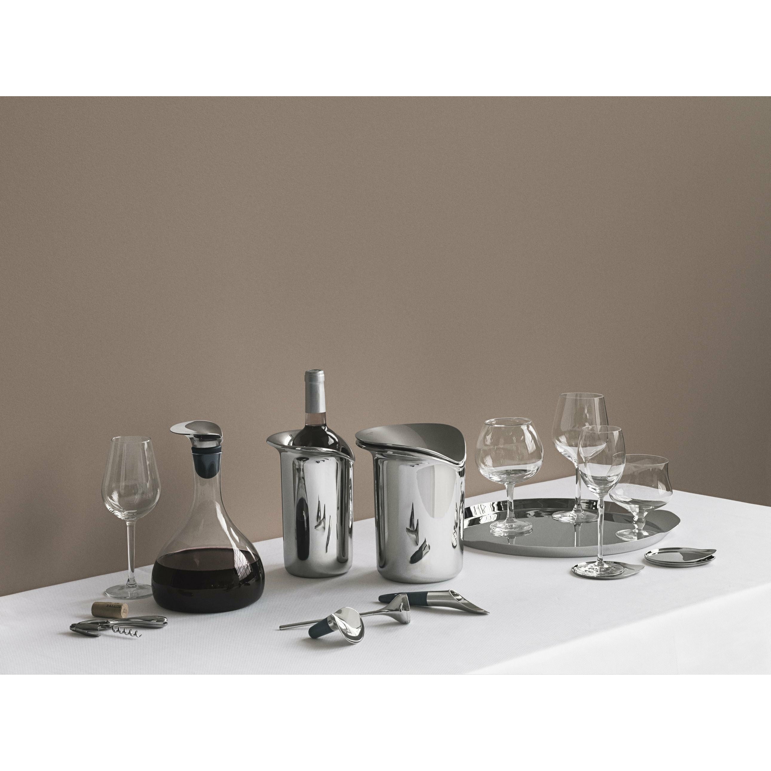 Georg Jensen Sky Funnel For Wine Carafe, Stainless Steel