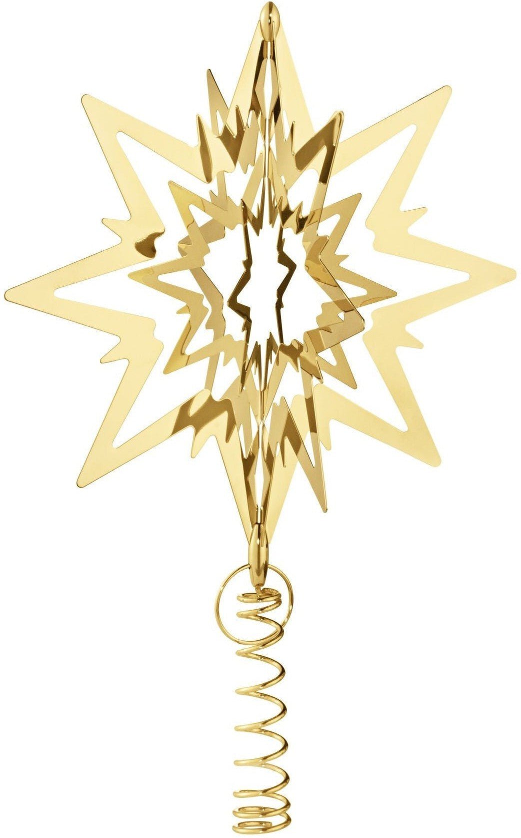 Georg Jensen Star Christmas Tree Star Star Gold, 19 cm