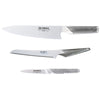 Global G 26115 R Knife Set, 3 Pcs.