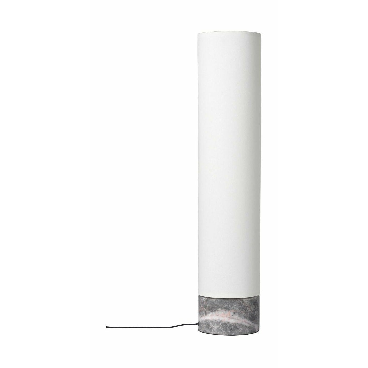 Gubi Lampada pavimento non legata H 80 cm, bianco