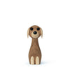 Gunnar Flørning Dog Wooden Figure, 10,5 Cm