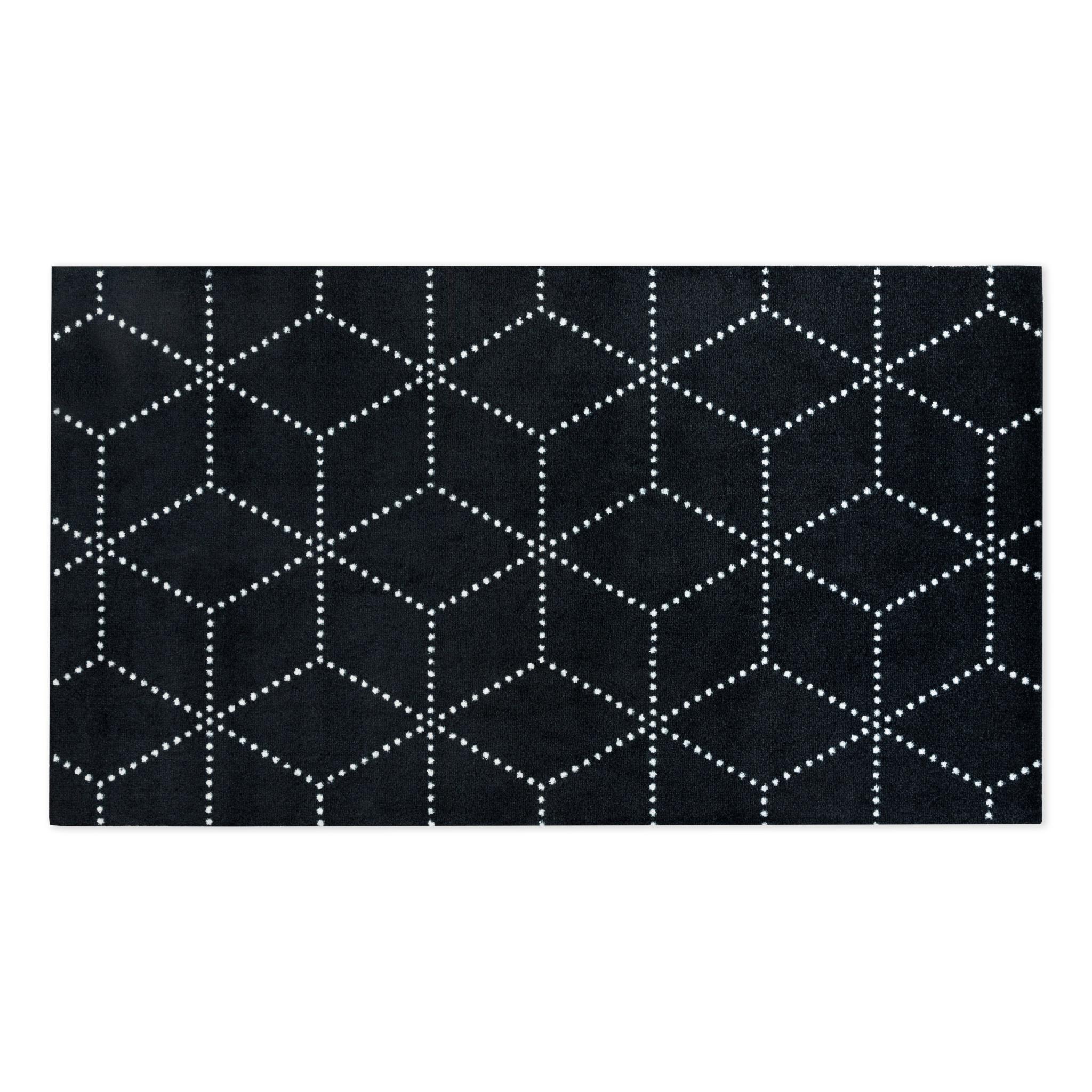 Heymat Doormat Hagl Black, 85x150 cm