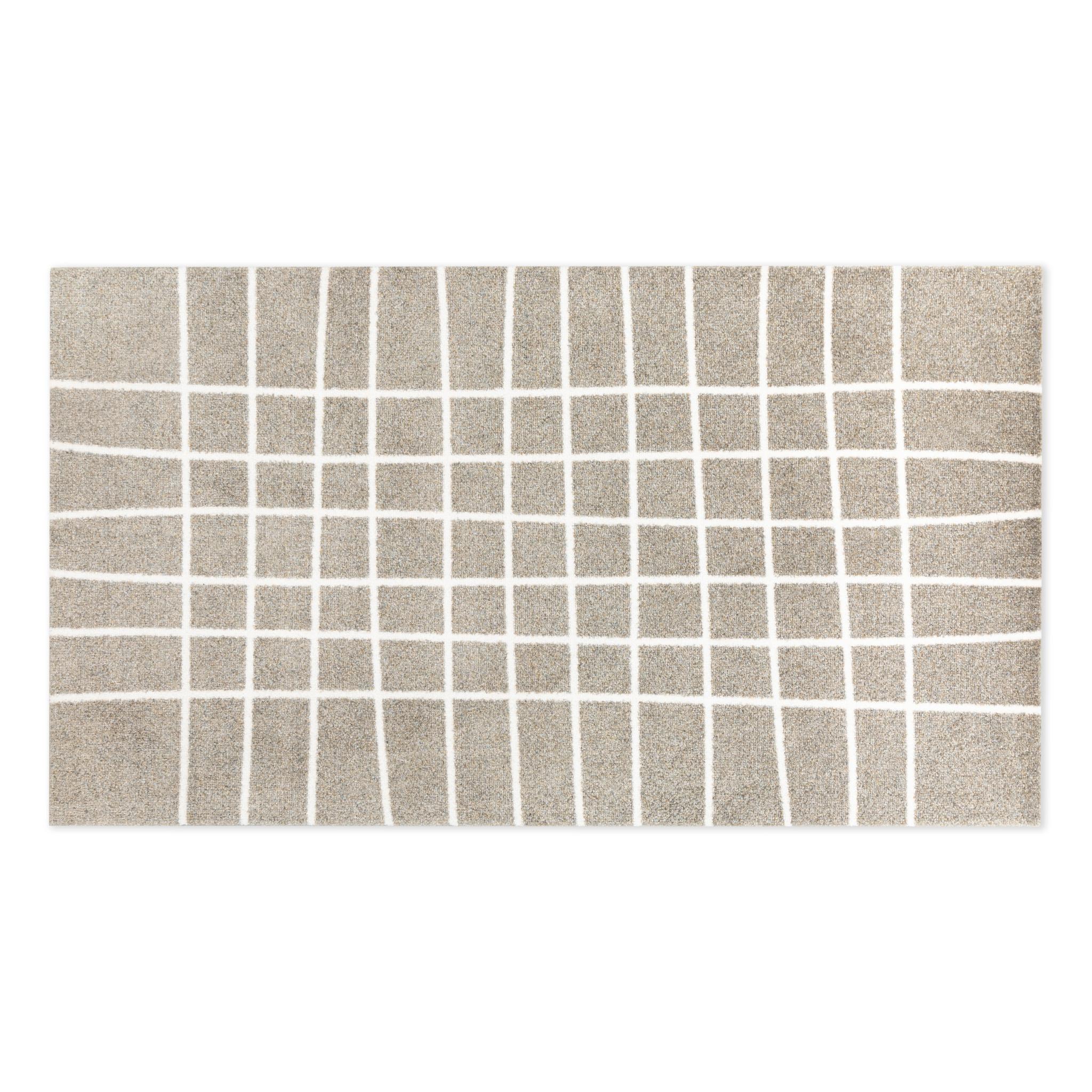 Heymat Doormat Hand Travertine, 85x150 cm