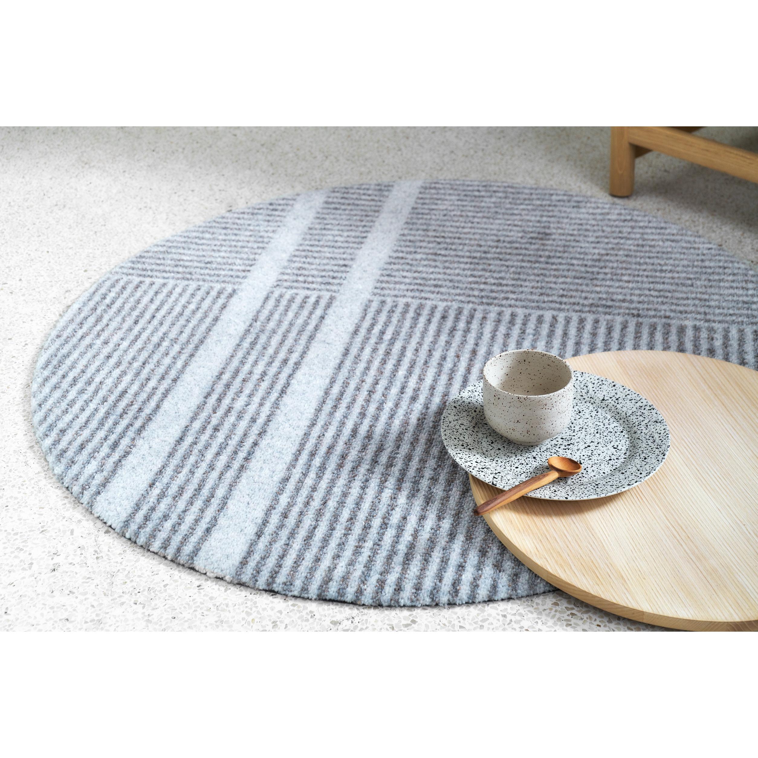 Heymat Doormat Løype Breezy Beige, 150x150cm