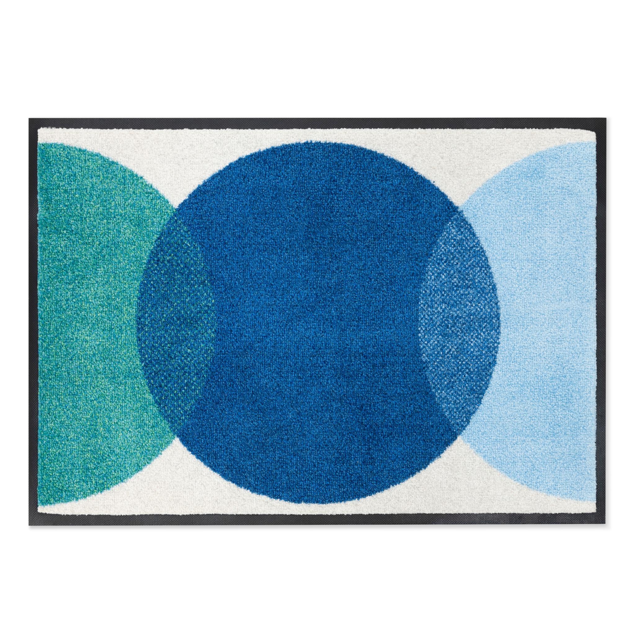 Heymat Doormat spot blå, 60x85 cm