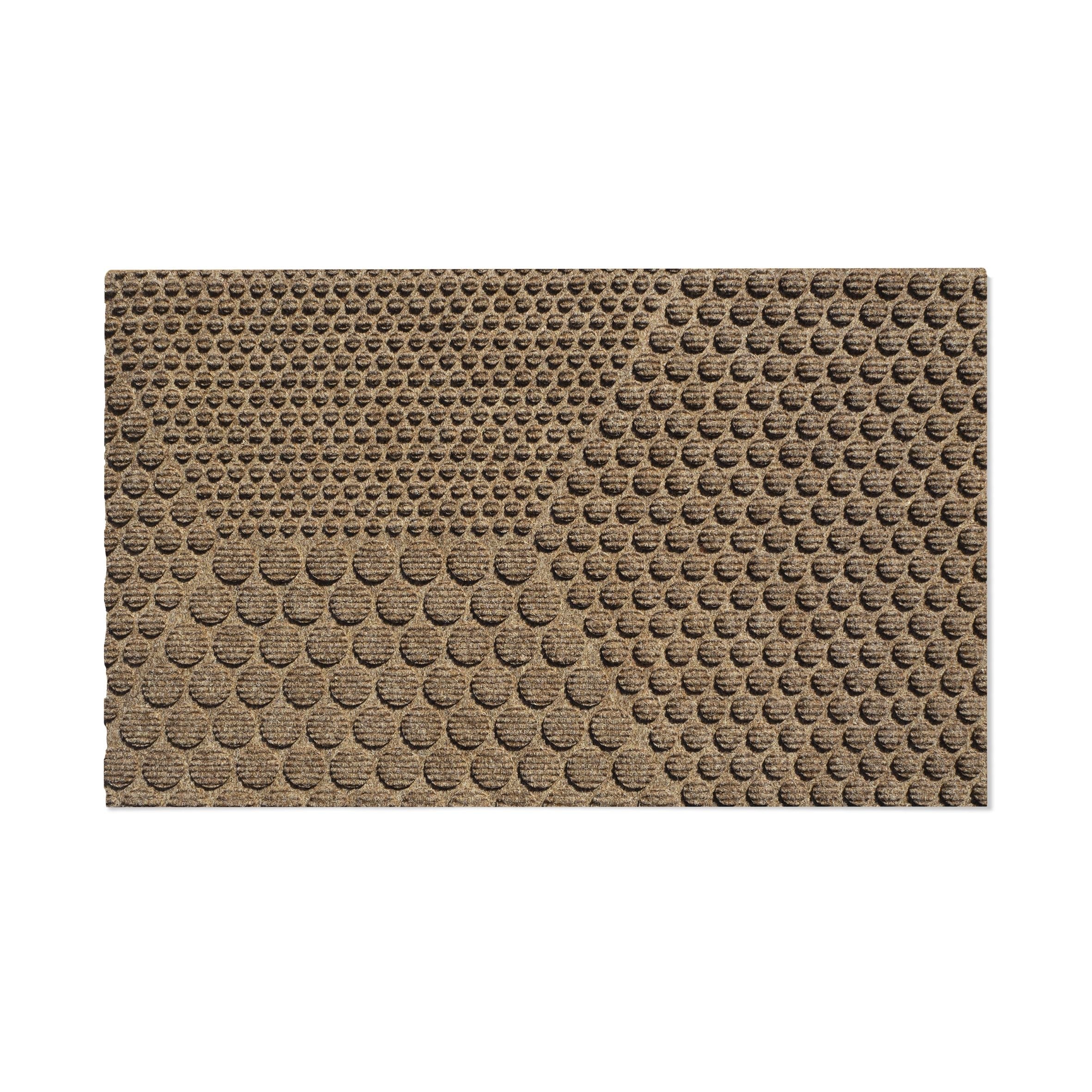 HEMAT HEX Desert Doormat Light Brown, 45x75cm