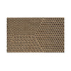 Heymat Hex Desert Doormat Light Brown, 45x75cm