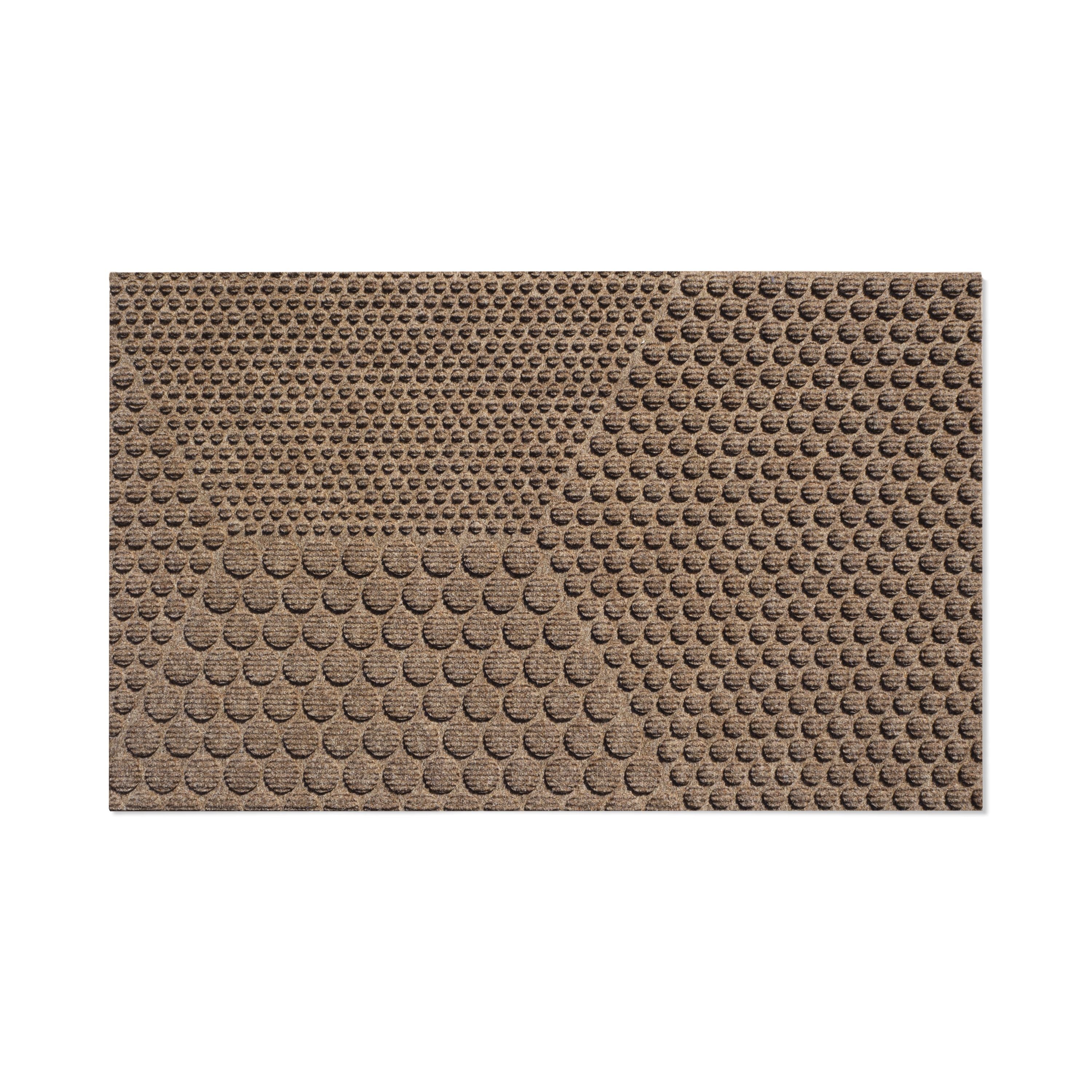 Heymat Hex Desert Doormat lysebrun, 55x90cm