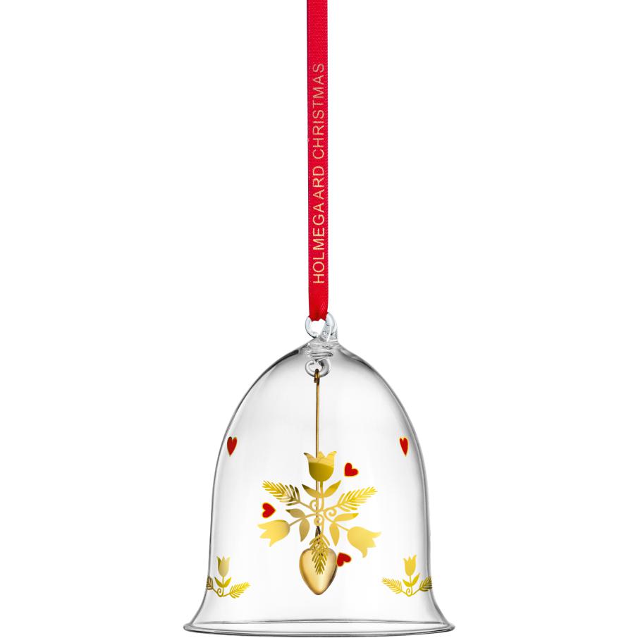 Holmegaard Ann Sofi Romme Christmas Bell Clear groot