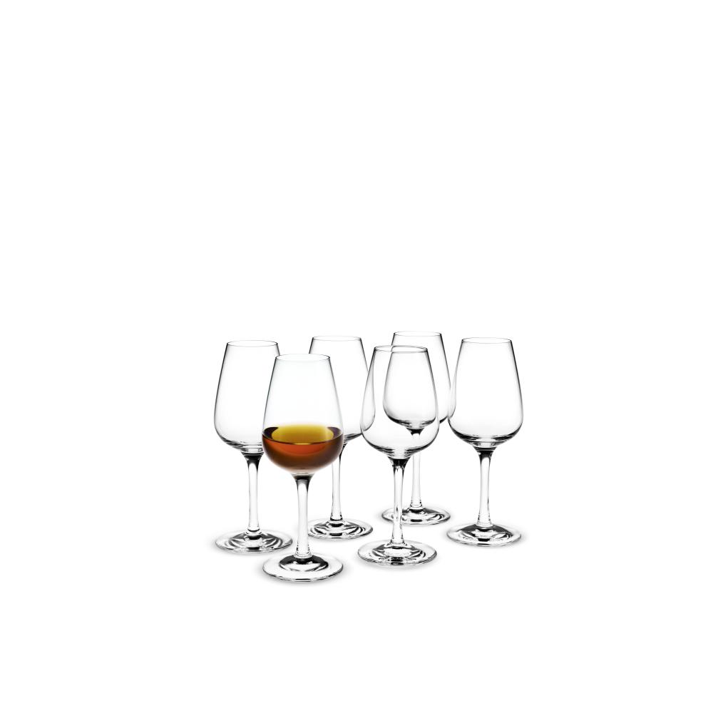 Holmegaard花束利口酒玻璃，6个。