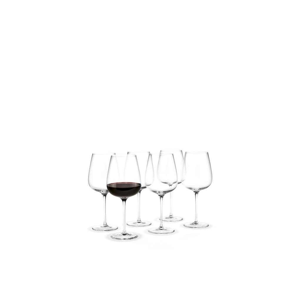 Holmegaard花束红酒玻璃，6个。