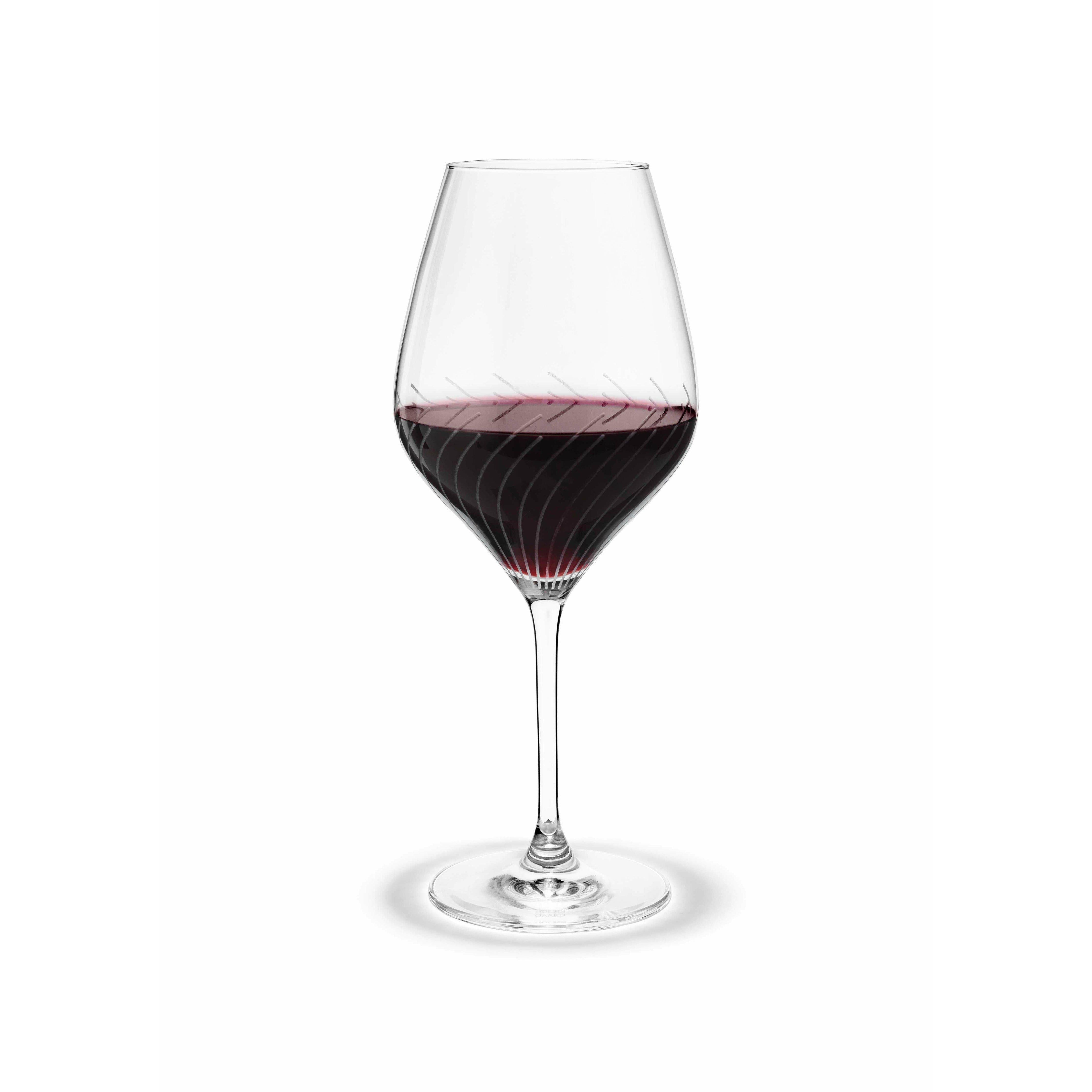 Holmegaard Cabernet Lines Red Wine Glass, 2 Pcs.