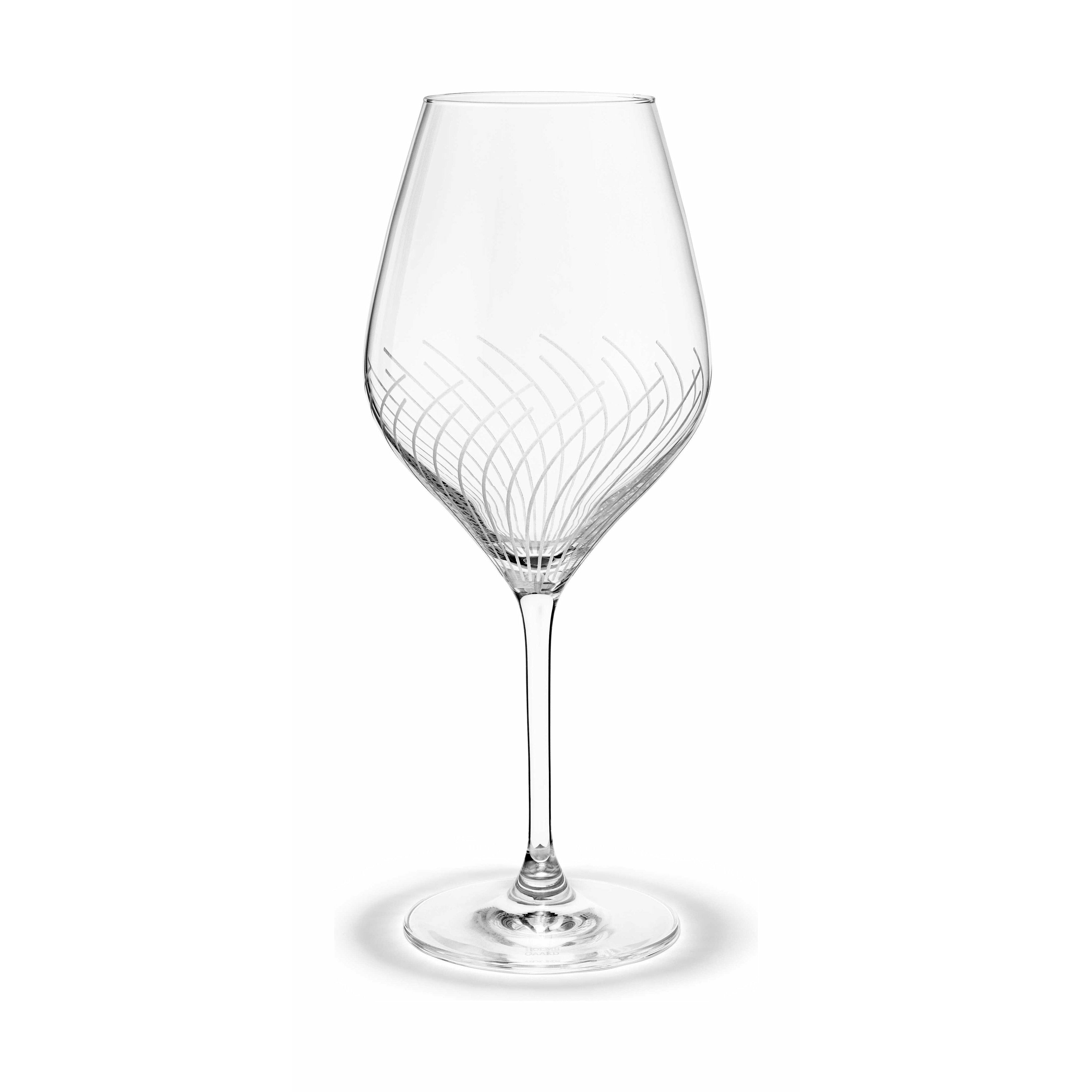 Holmegaard Cabernet Lines Red Wine Glass, 2 pezzi.