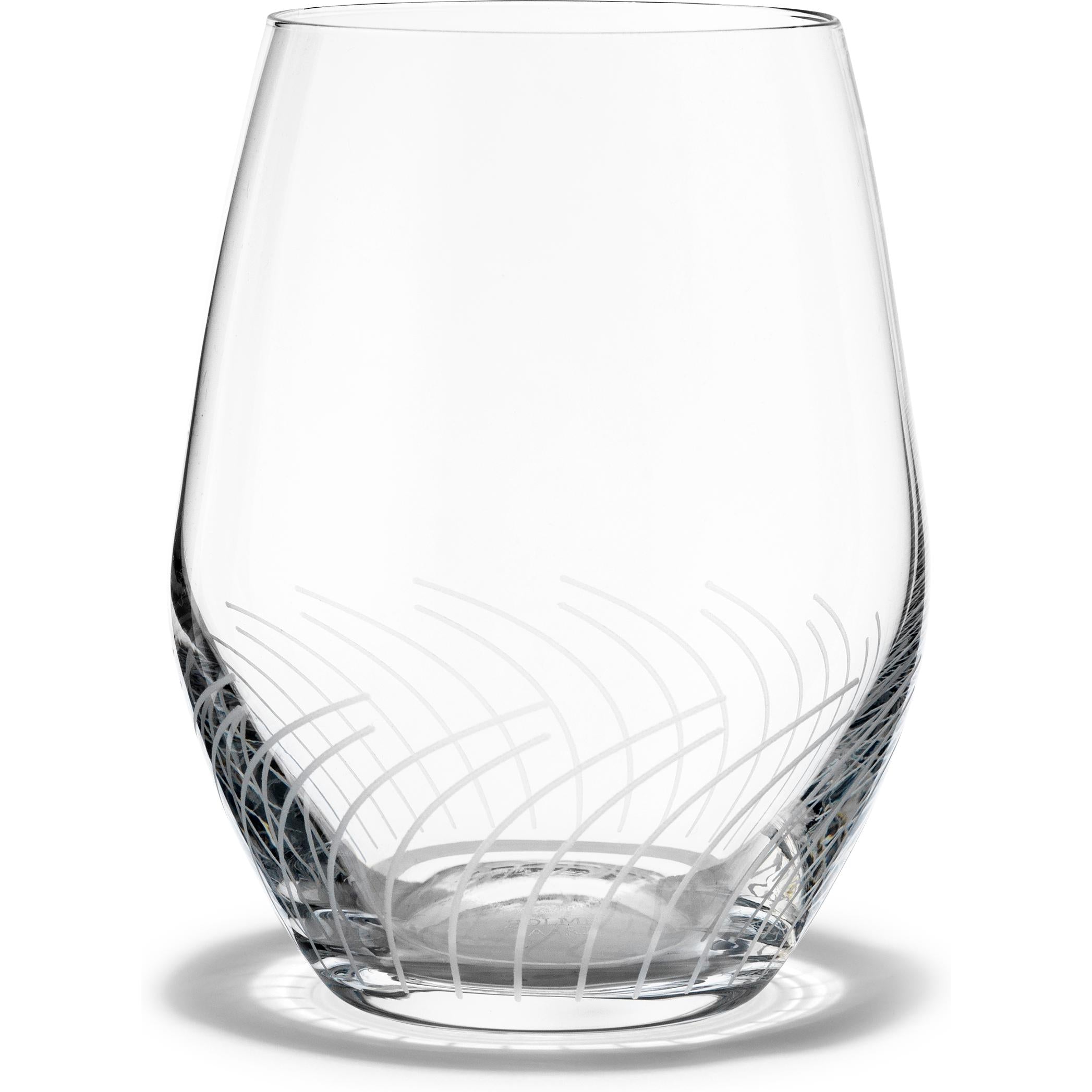 Holmegaard Cabernet Lines Water Glass，2个。