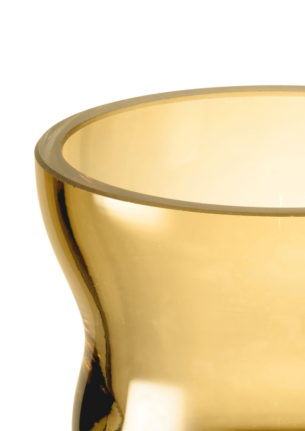 Holmegaard Calabas Tealight -houder Ø8,5 cm, barnsteen