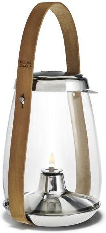 Design Holmegaard con lampada a olio chiaro, 32,5 cm