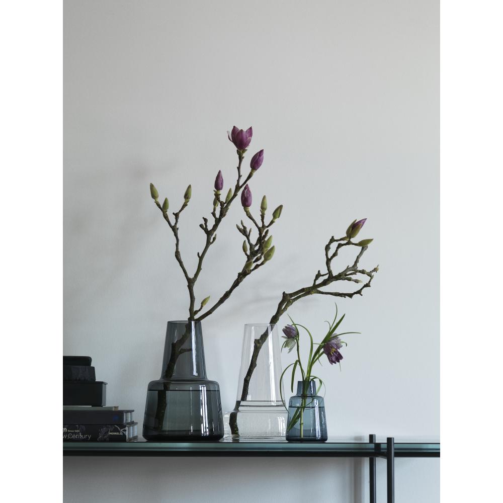 Holmegaard Flora Vase Clear，24厘米