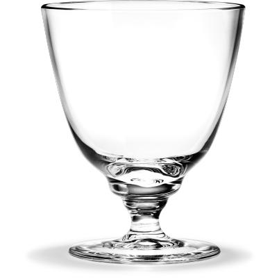 Holmegaard Flow Glass W. Stem, klar