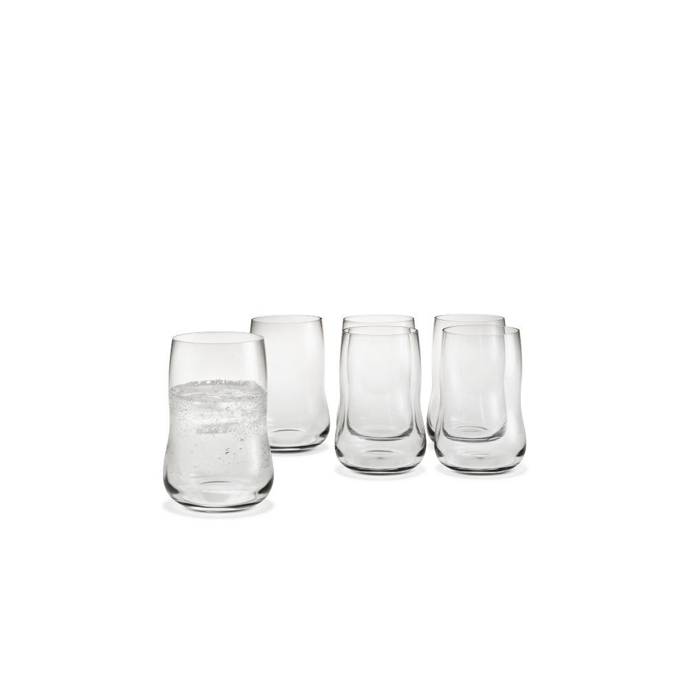 Holmegaard Future Water Glass, 6 pezzi.