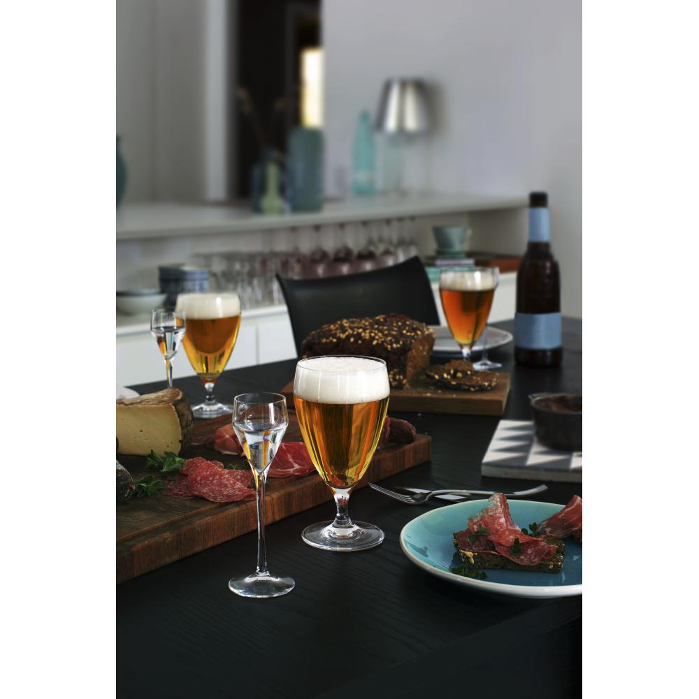 Glass di birra perfezione di Holmegaard, 6 pezzi.