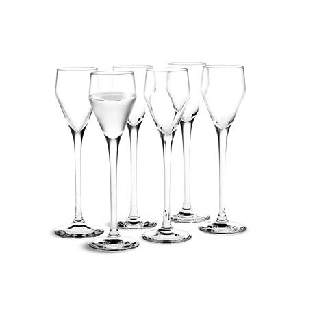 Holmegaard Perfection Shot Glass, 6 pezzi.