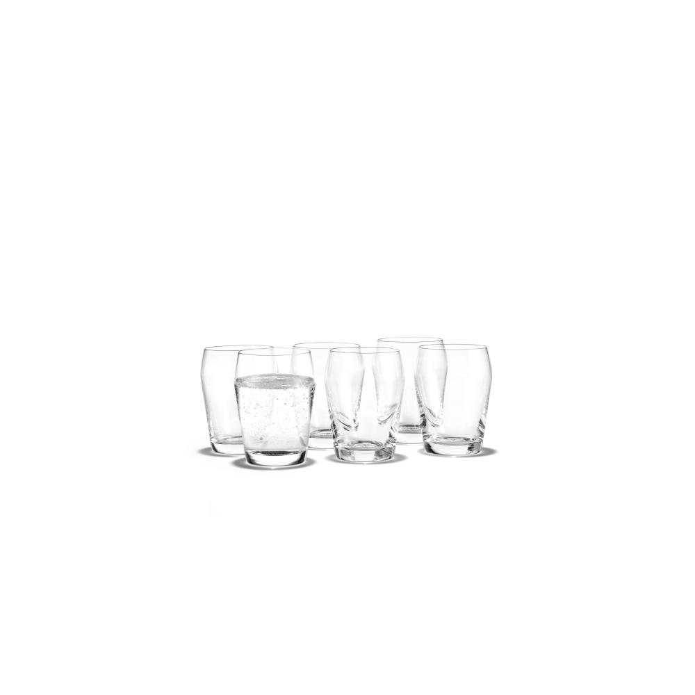 Holmegaard Perfektion Wasserglas, 6 Stück.