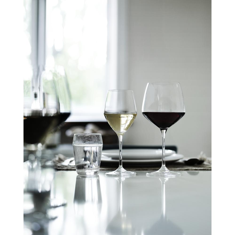 Holmegaard完美白葡萄酒玻璃，6个。