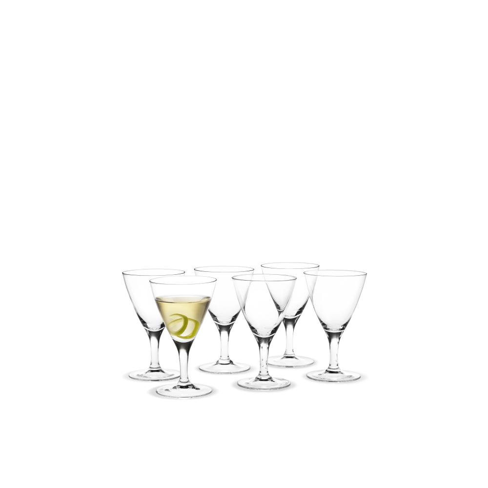 Holmegaard皇家鸡尾酒玻璃，6个。