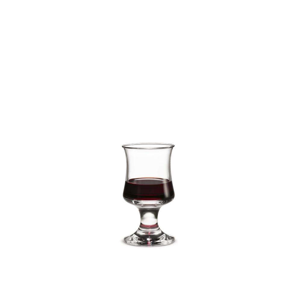 Holmegaard skibglas, rød vinglass