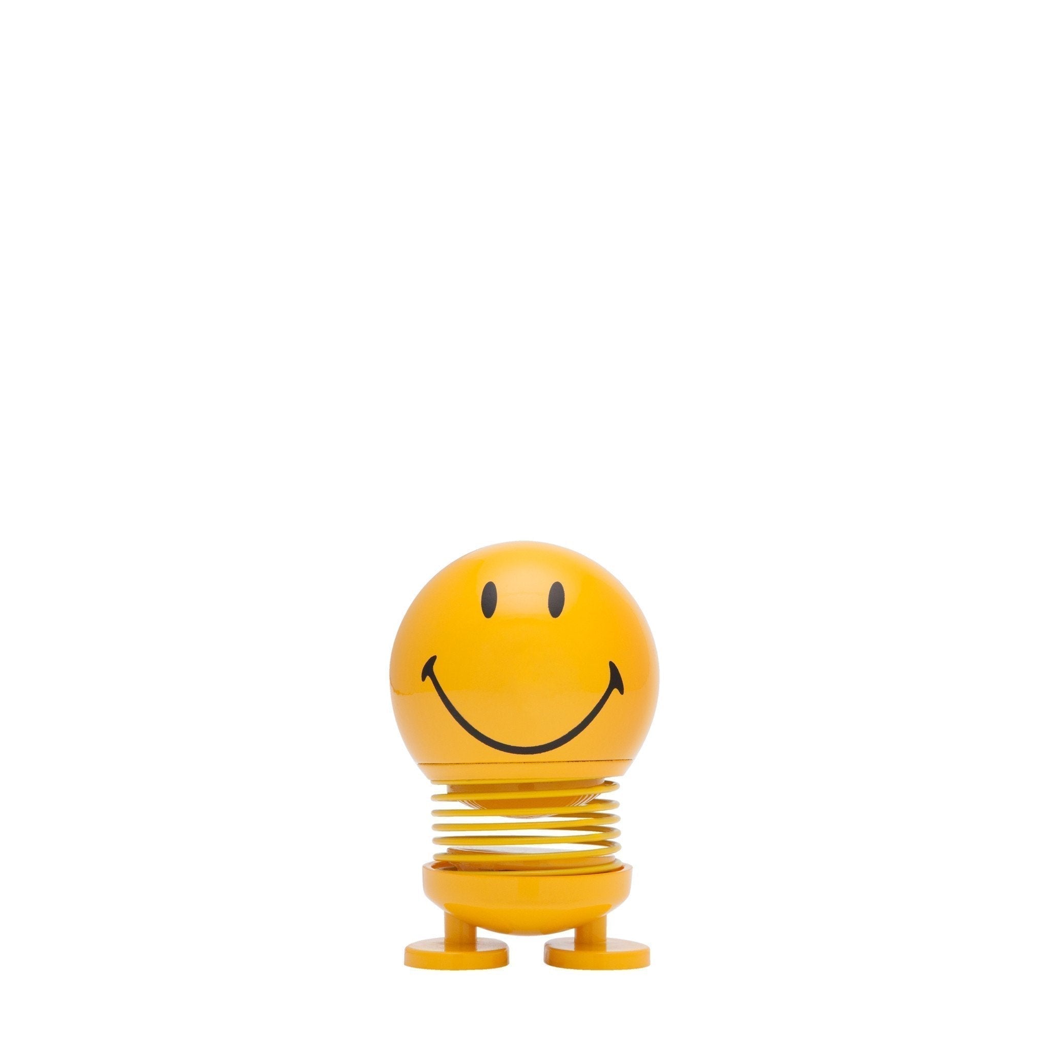 Hoptimistisk smiley liten, gul