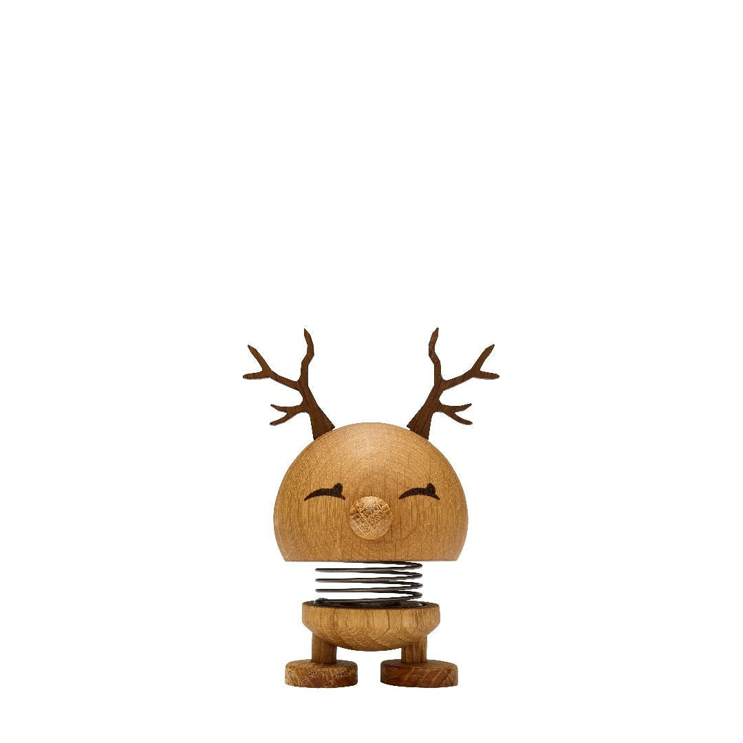 Hoptimist Woody Reindeer Bimble Small, Oak
