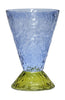 Hübsch Abyss Vase, Light Blue/Olive