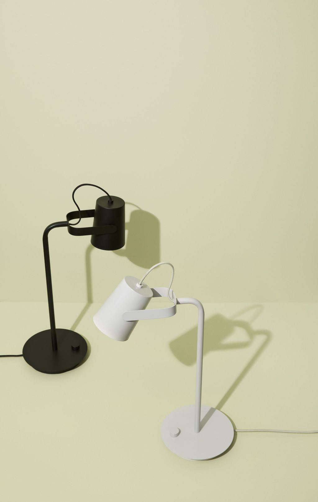 Hübsch Ardent Table Lamp, Light Grey