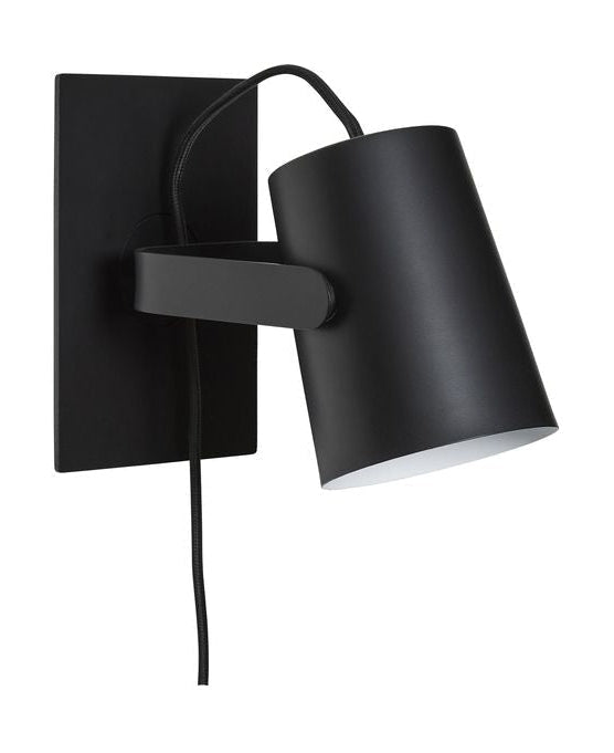 Hübsch Ivrig væglampe, sort