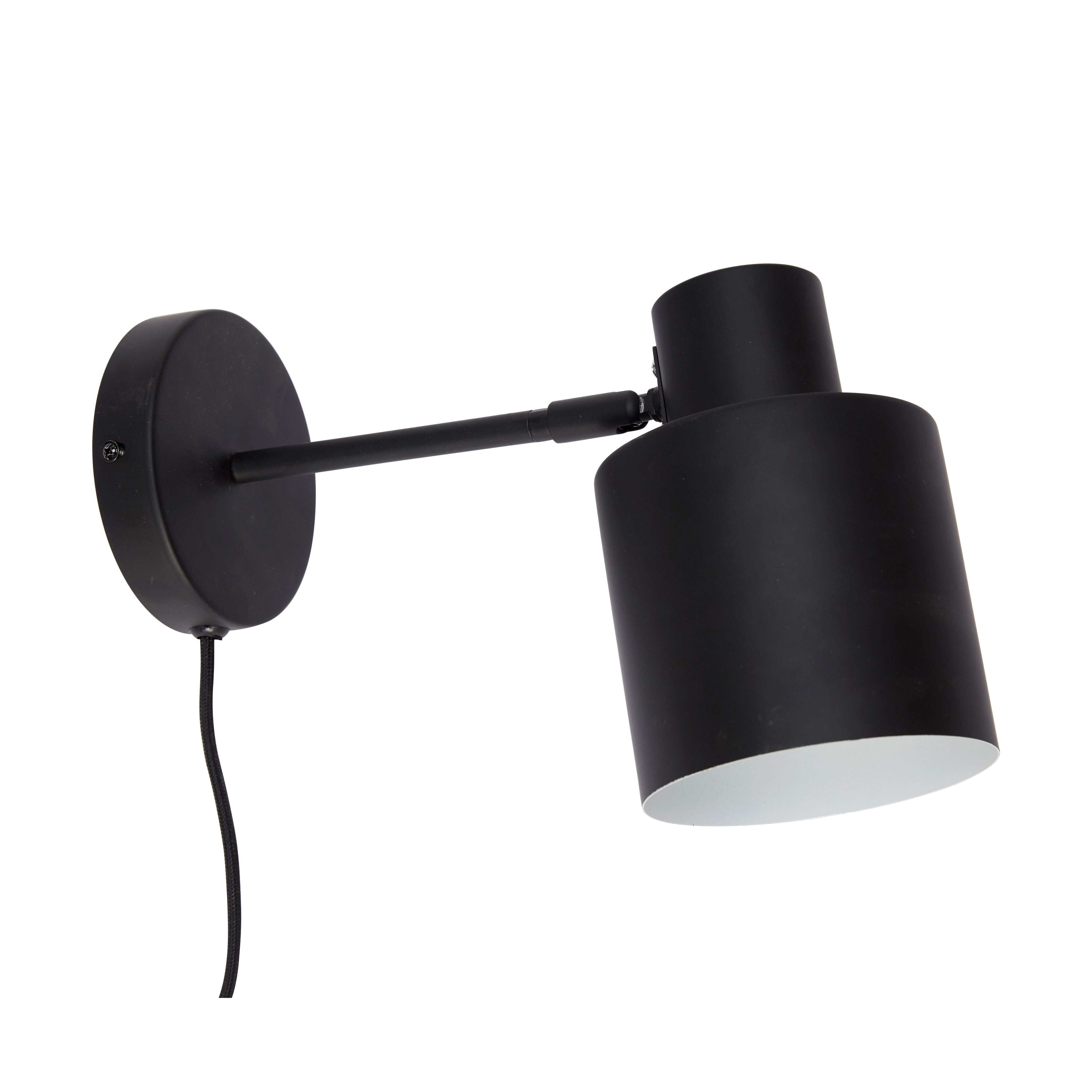 Hübsch Fuse Wall Lamp, Black