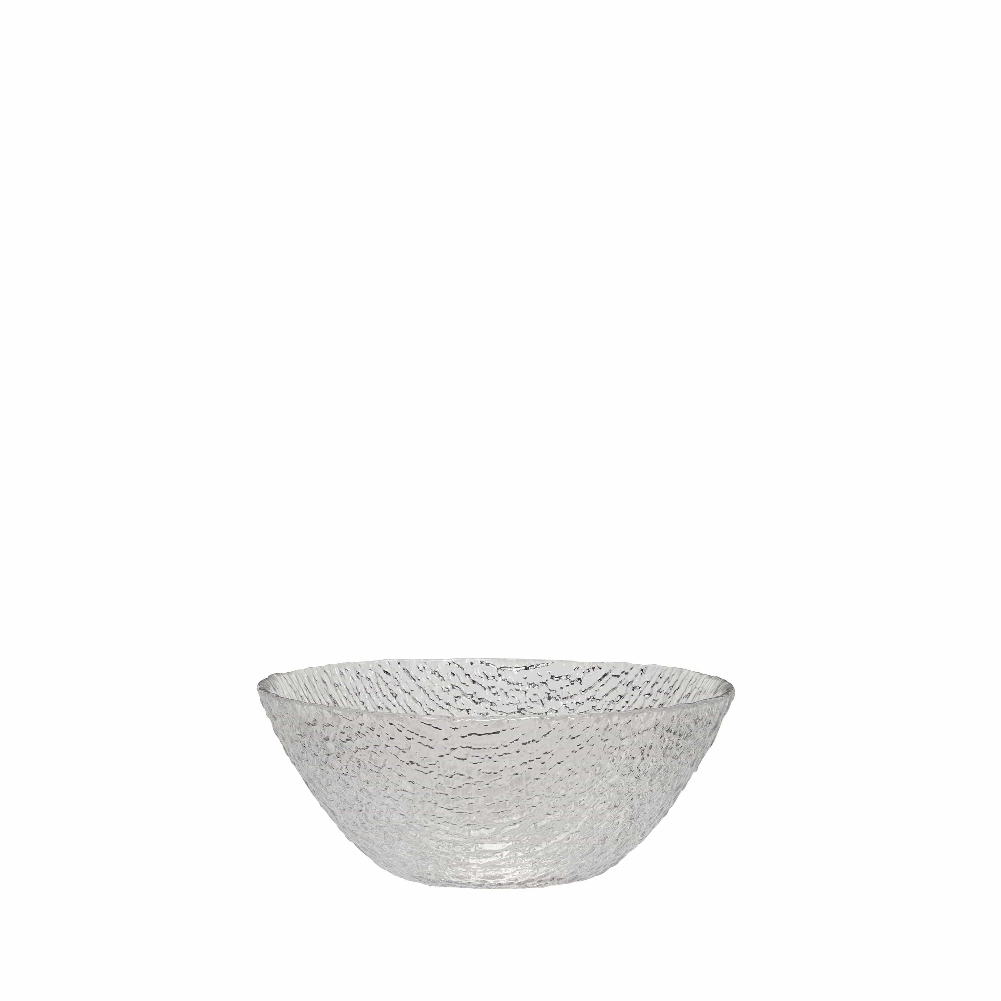 Hübsch Fuyu Bowl Glass Clear, ø16 Cm