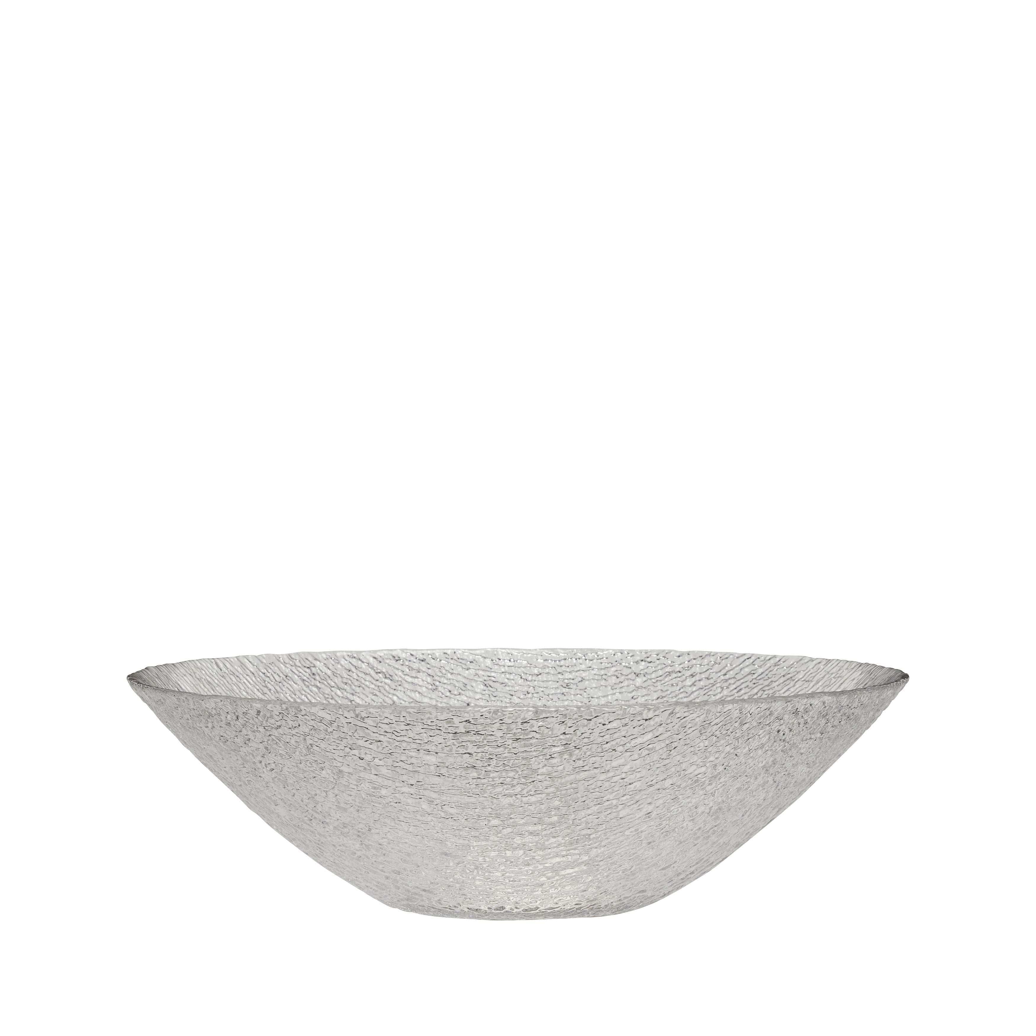 Hübsch Fuyu Bowl Glass Clear, ø25 Cm