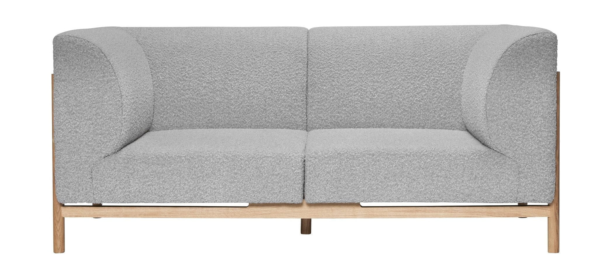 Hübsch Øjeblik 2 -personers sofa, grå/naturlig