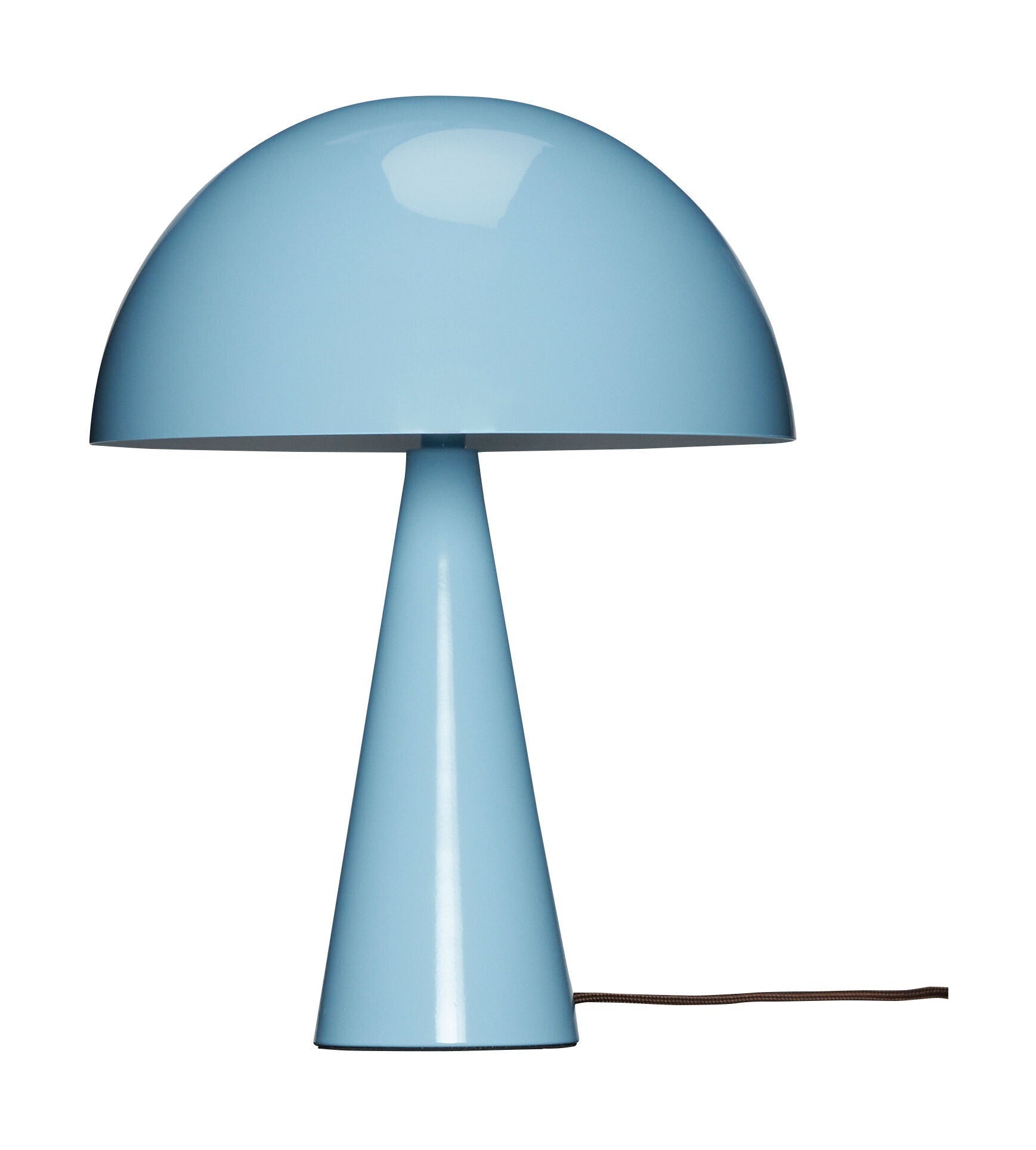 Hübsch Mush Table Lamp Mini, Light Blue