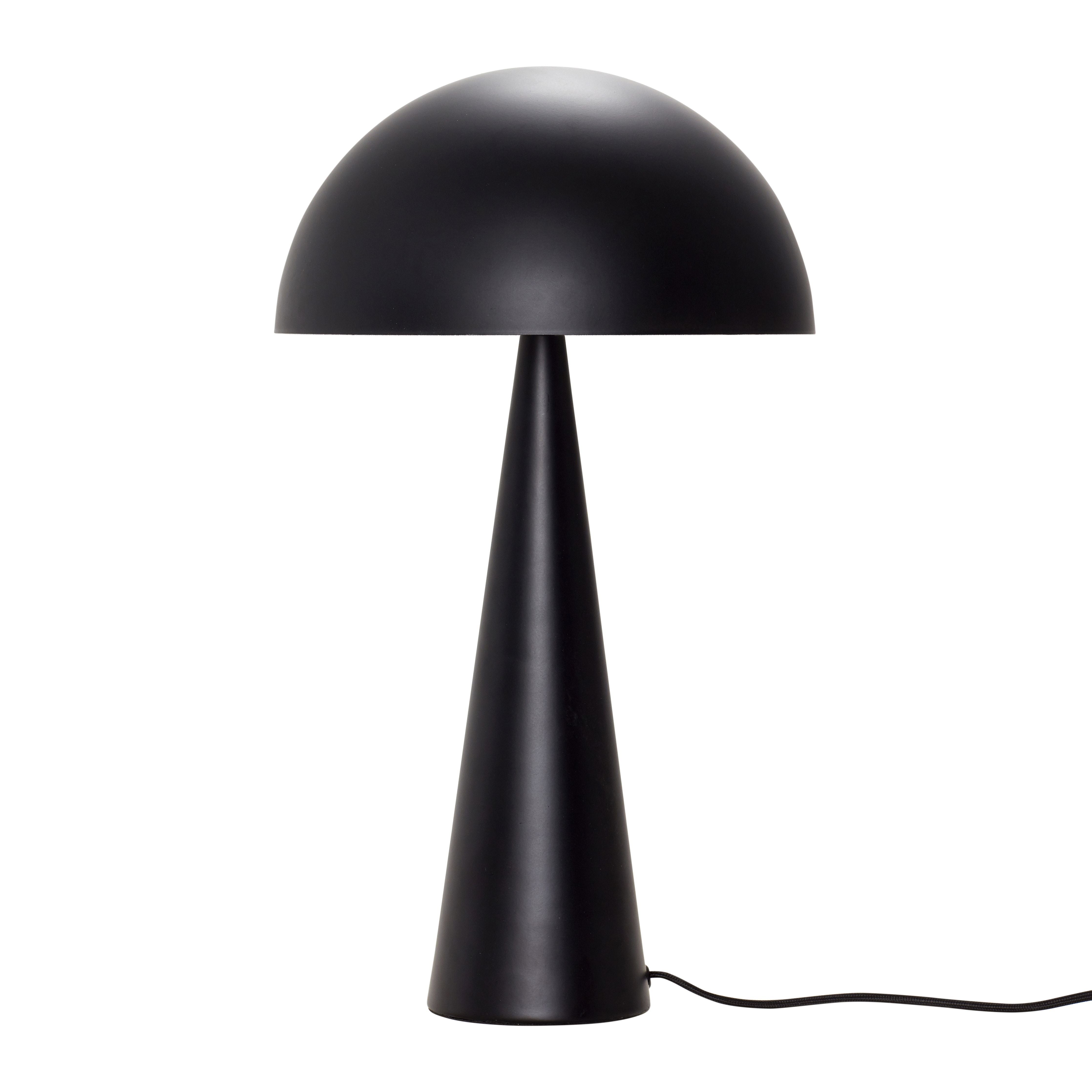 Hübsch Mush Table Lamp Tall, Black