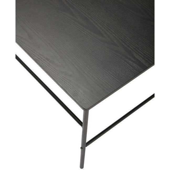 Hübsch Table norme bois / fer fsc noir