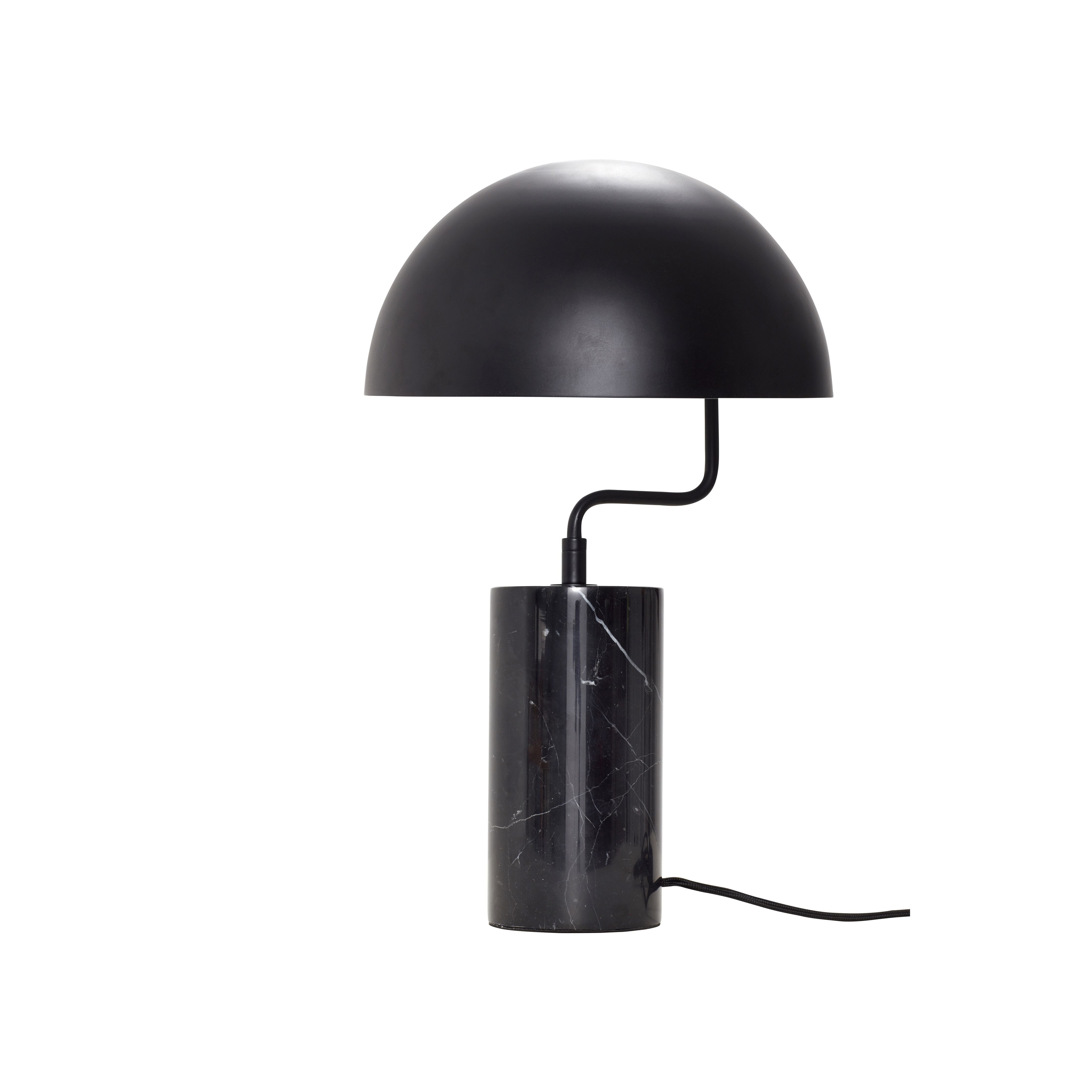 Hübsch Poise tafellamp, zwart