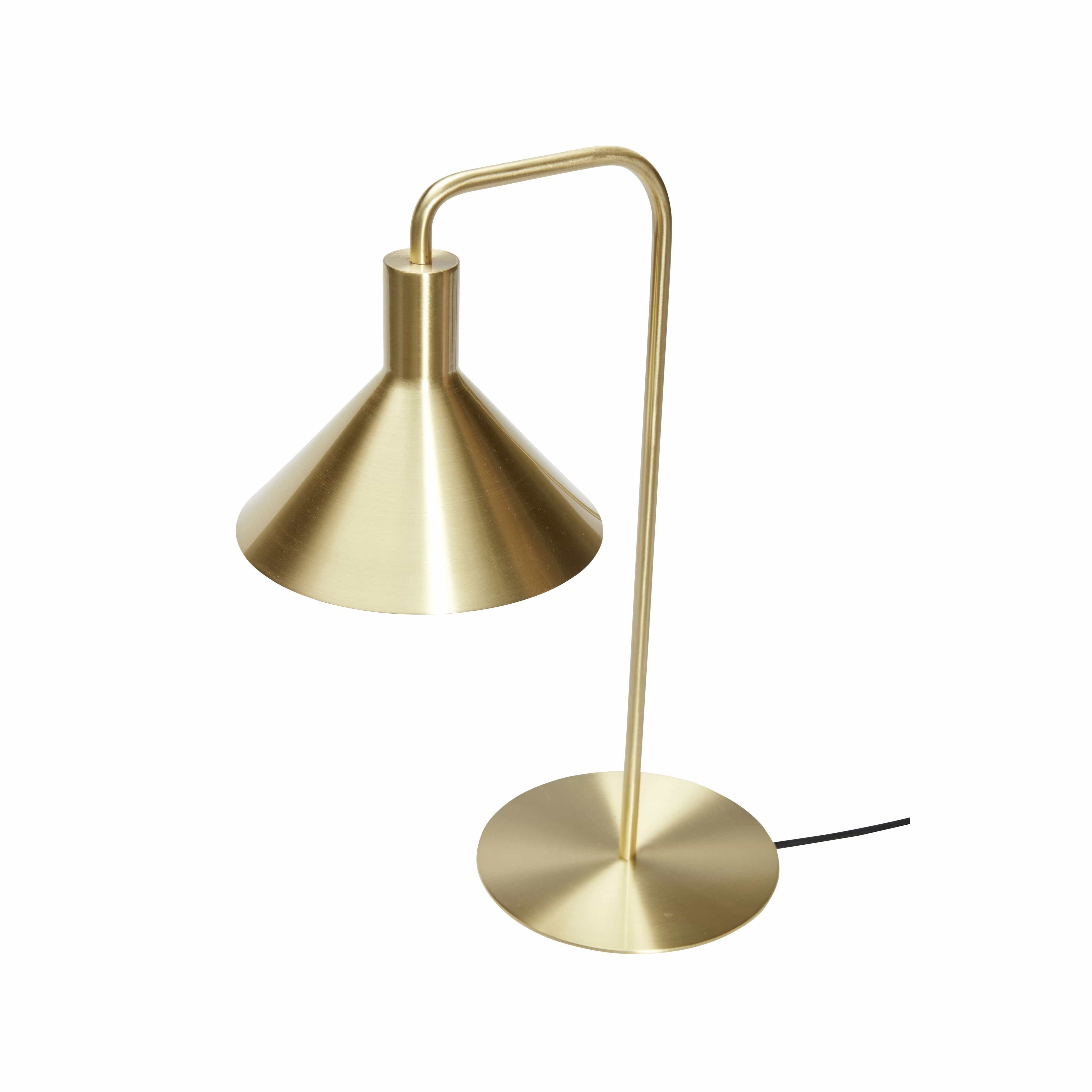 Hübsch Solo Table Lamp, Brass